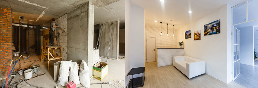 Rénovation de bâtiment